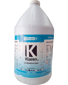CLARIFICADOR KLAREN LIQ. FLOCULANTE ENVASE 4 LTS (404043)