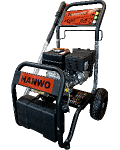HIDROLAVADORA HANWO 9.5LPM 3000PSI C/MOTOR 6.5HP (HWPW3000)