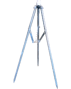 TRIPIÉ ALUMINIO P/CAÑON DE RIEGO 1” ROSCA HEMBRA 80CM (3419.C080)