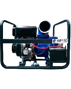 MOTOBOMBA AUTOCEBANTE DIESEL WP150 6" MARR HL188FVE 13HP 1,896LPM/28M