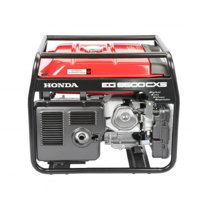 Generadores : HONDA Generador a Gasolina EG6500CX 6500W 1F A/M 4T 7hrs 24lt  carg. d/bateria