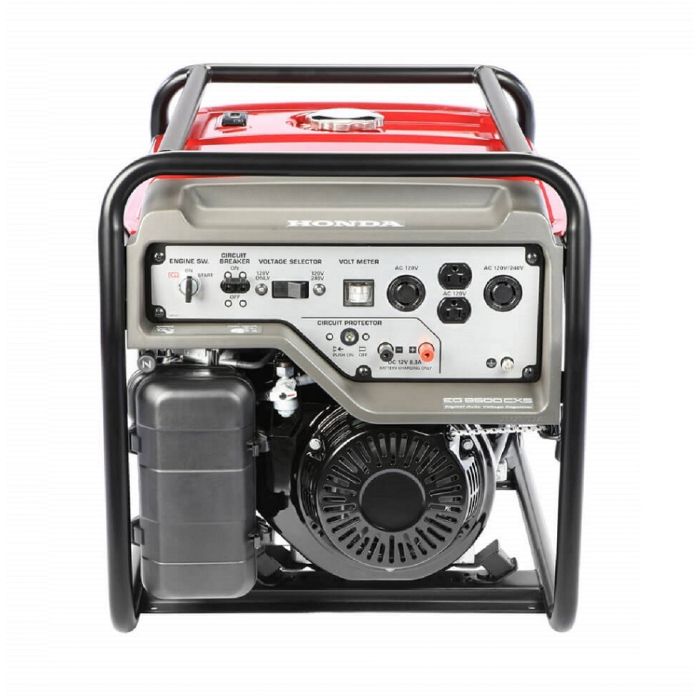 Generadores : HONDA Generador a Gasolina EG6500CX 6500W 1F A/M 4T 7hrs 24lt  carg. d/bateria